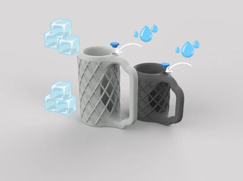 Giá Đỡ Lon Đồ Uống Mát Lạnh (Cập nhật: V2) - Image 1