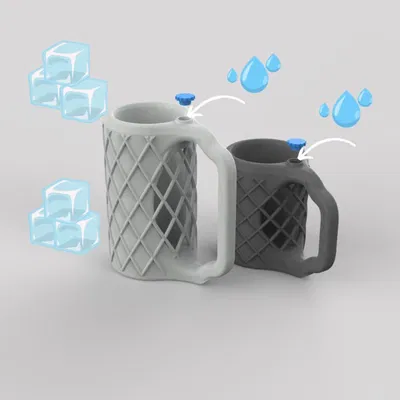 Giá Đỡ Lon Đồ Uống Mát Lạnh (Cập nhật: V2)