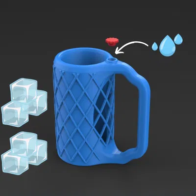 Giá Đỡ Lon Đồ Uống Mát Lạnh (Cập nhật: V2)