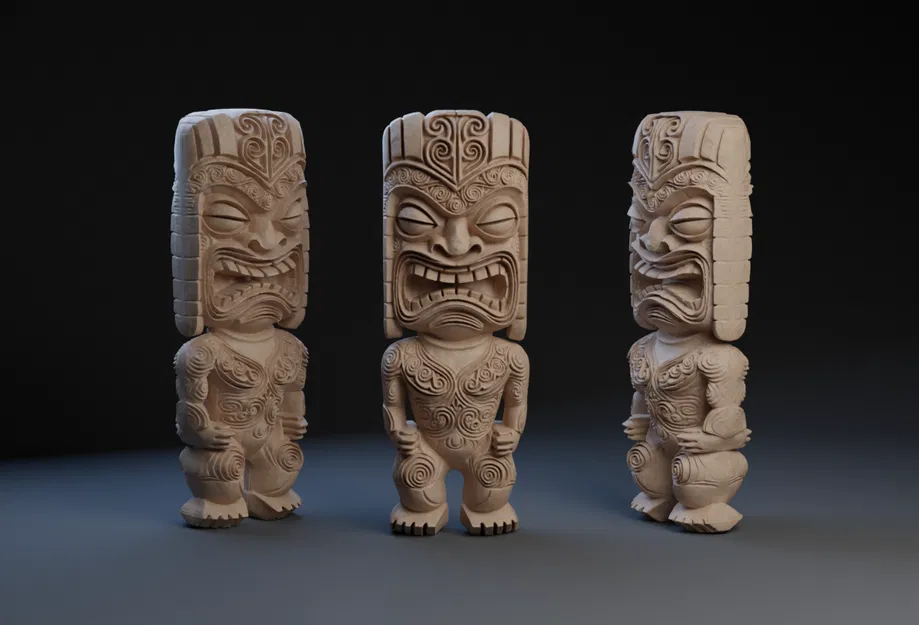 Tượng Tiki Polynesian - Image 1