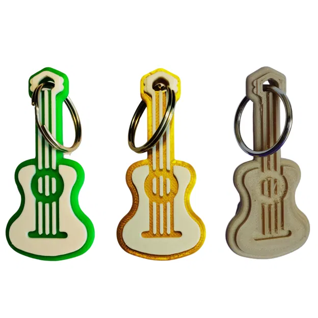 Móc Khóa Guitar - Image 1