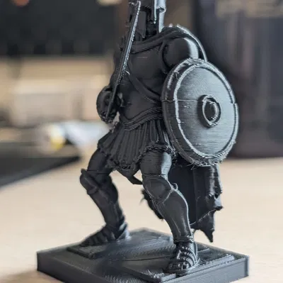 Chiến Binh Sparta - Mô Hình 3D