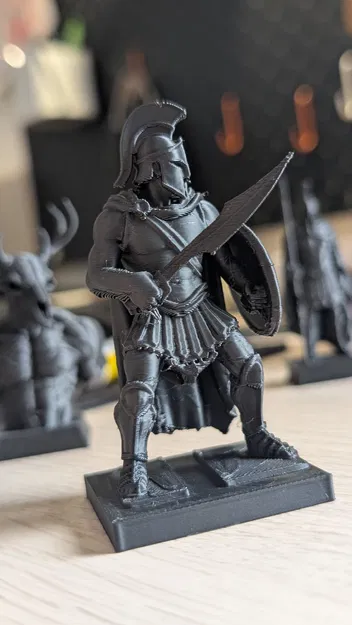 Chiến Binh Sparta - Mô Hình 3D - Image 3