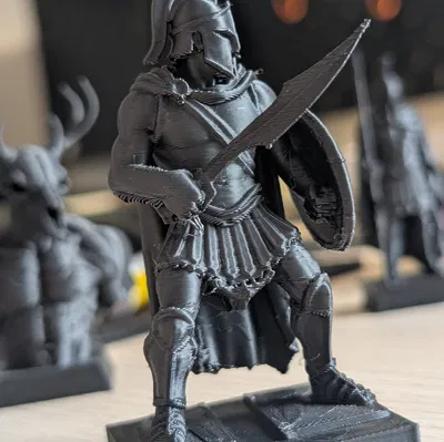 Chiến Binh Sparta - Mô Hình 3D
