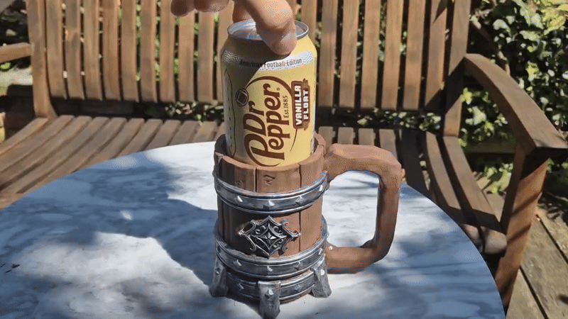 Chân Giữ Lon Cốc Quán Rượu Fantasy Cho D&D - Thumbnail 2