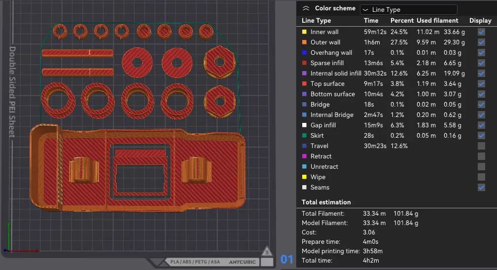 Hộp Trữ Filament 1 Cuộn Tự Làm Từ Hộp Ngũ Cốc - Image 14