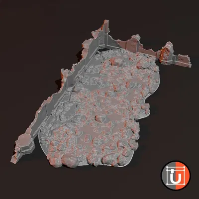 Địa hình Cảnh quan: Tàn tích