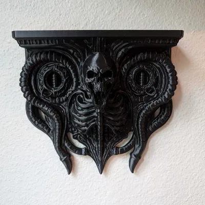 Kệ Treo Tường XL Biohorror - Giá Treo Phong Cách Giger