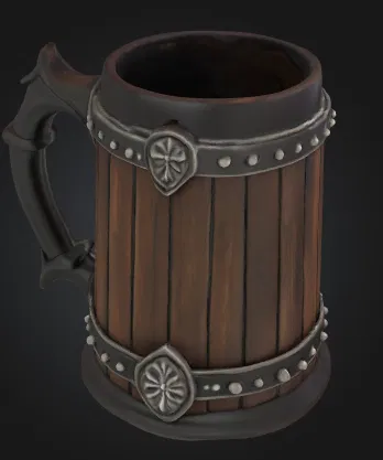 Cốc Quán Rượu Ironleaf - Phong Cách Trung Cổ Đậm Chất - Image 1