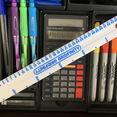 Thước Gridfinity (Dài 6 Unit)