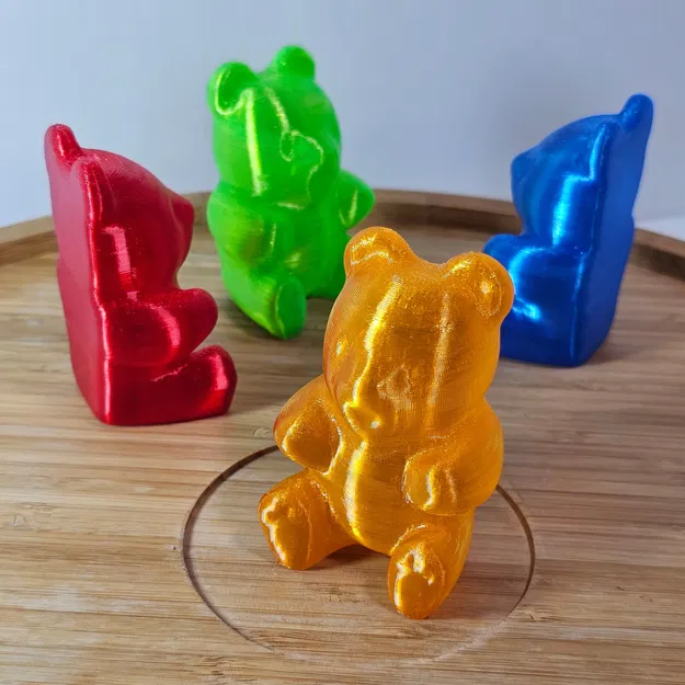 Gấu Dẻo | Bao gồm 3mf làm đồ chơi phát tiếng kêu TPU | Tương thích với "The Squeaker!" của SpoolDesigns - Image 3