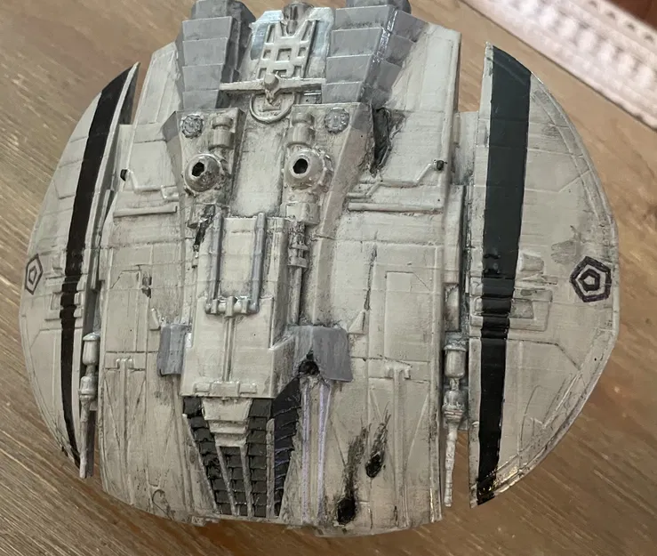 Mô Hình Tàu Cylon Raider Battlestar Galactica TOS - Image 1