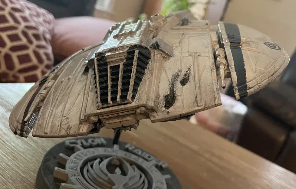 Mô Hình Tàu Cylon Raider Battlestar Galactica TOS - Image 2