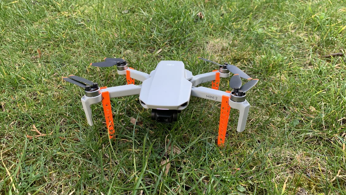 Bộ phận hạ cánh DJI Mini 2 siêu nhẹ | Cân nặng dưới 250g + ôm sát hơn - Image 2