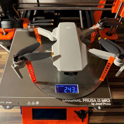 Bộ phận hạ cánh DJI Mini 2 siêu nhẹ | Cân nặng dưới 250g + ôm sát hơn