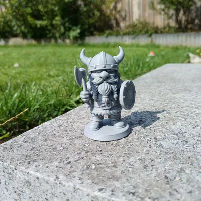 Người Gnome Viking – Kẻ phòng thủ với Rìu & Khiên