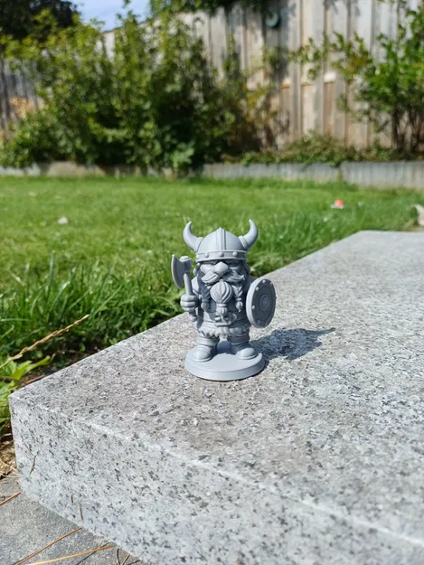 Người Gnome Viking – Kẻ phòng thủ với Rìu & Khiên - Image 2