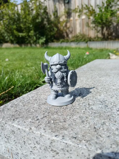 Người Gnome Viking – Kẻ phòng thủ với Rìu & Khiên - Image 3
