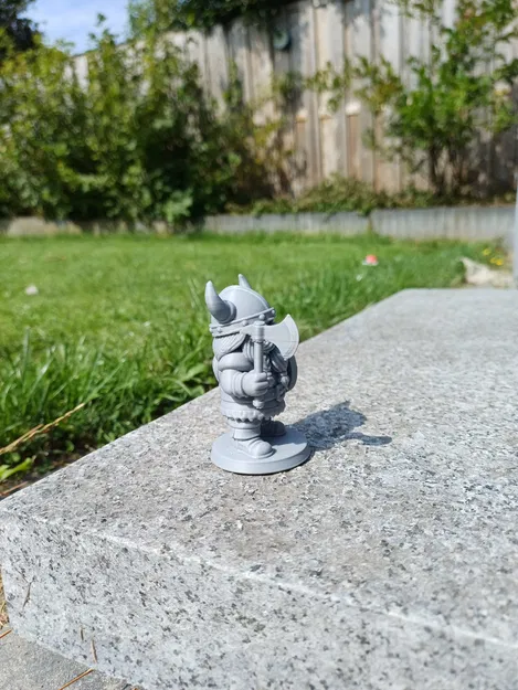 Người Gnome Viking – Kẻ phòng thủ với Rìu & Khiên - Image 5