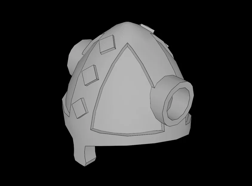 Nón Viking Tương Thích Lego (53450.dat) Có Bảo Vệ Mũi - Image 1