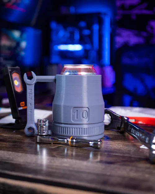 Giá Đỡ Lon 10mm Cạn - Cốc Lon 12oz - Bản Gốc! - Image 1