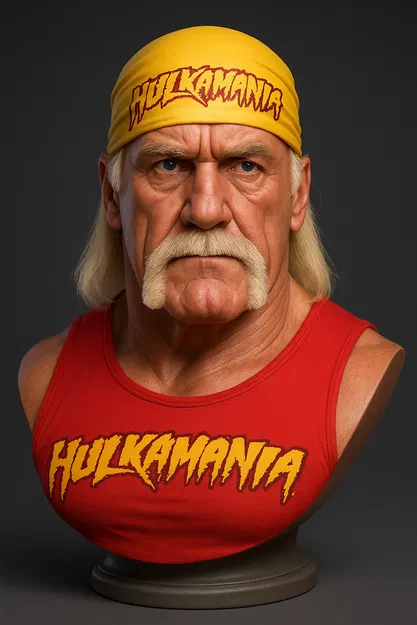 Tượng Bán Thân Hulkamania – Tưởng Nhớ Huyền Thoại Hulk Hogan - Image 1