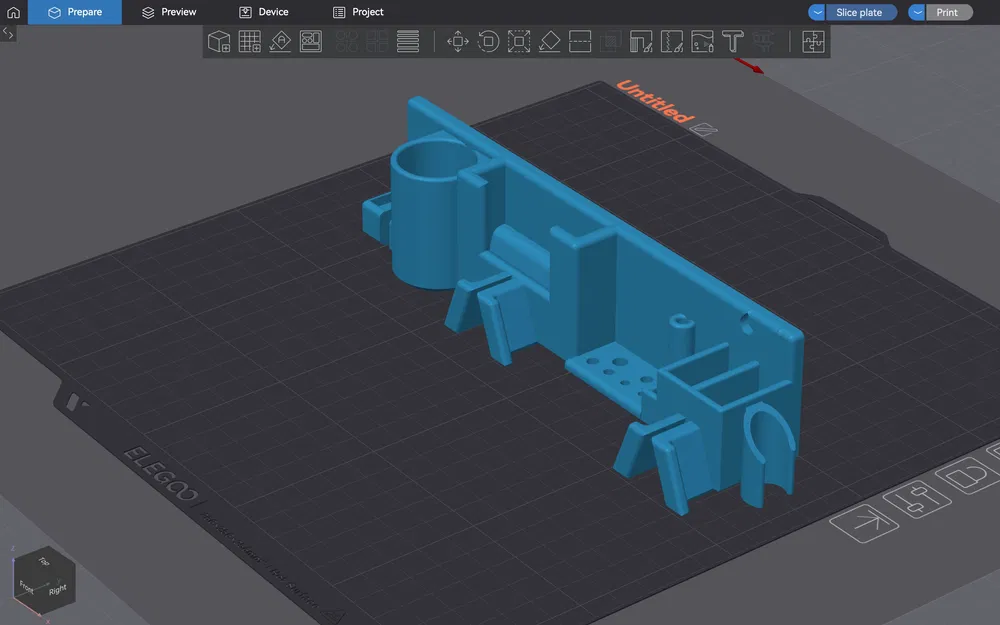 Khay đựng dụng cụ Elegoo Centauri Carbon (Biến thể) - Image 2