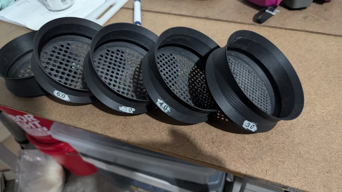 Bộ Sàng/Rây/Khay Phân Loại Sao Pháo Hoa Cuộn Xếp Chồng - Image 2