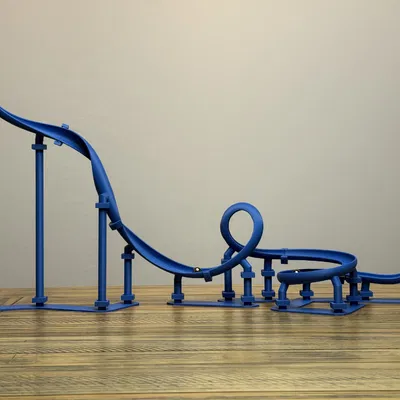 Marble Roller Coaster - Plunge