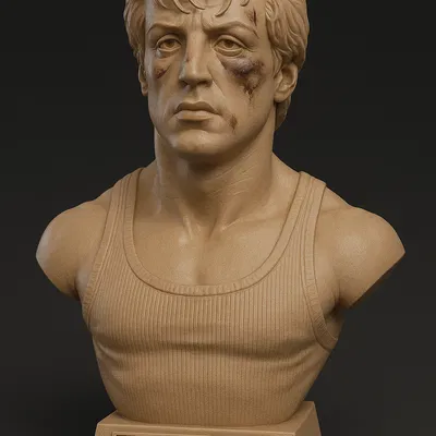 Tượng Bán Thân Rocky Balboa - "The Italian Stallion"