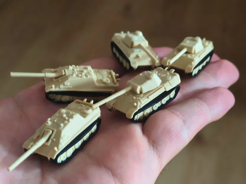 Mô hình xe tăng miniature Panzerkampfwagen IV Panther - Image 1