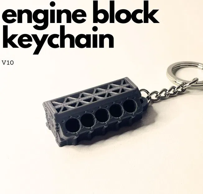 Móc khóa Khối động cơ V10 - Image 1