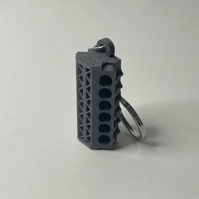 Móc Khóa Khối Động Cơ V12