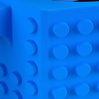 Giá Đỡ Lon Lego Với Các Núm Vặn Kích Thước Thật