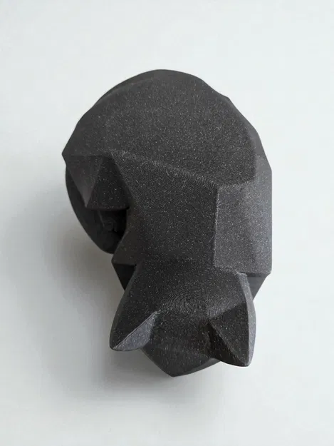 Mèo Con Low Poly Dễ Thương Đang Chờ - Image 5