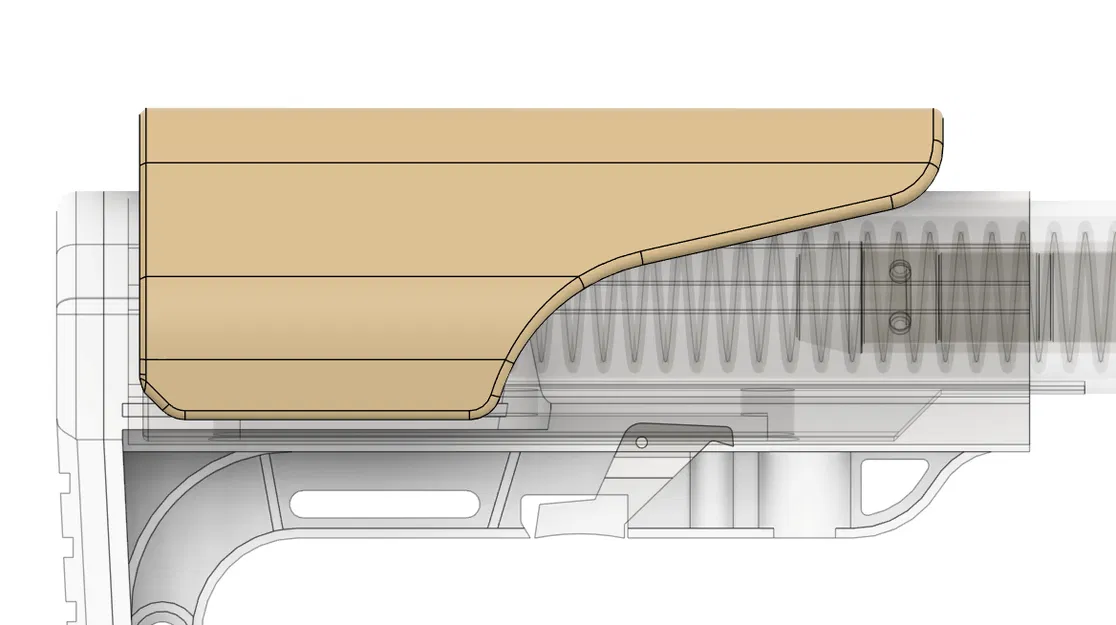 Tấm Nâng Má Cho Báng MFT BATTLELINK Minimalist - Image 2