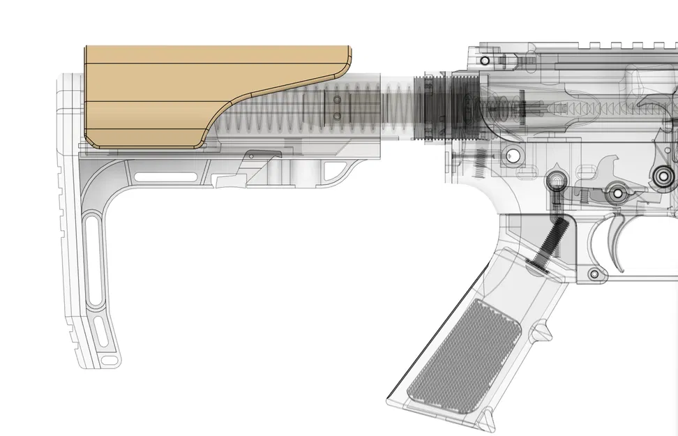 Tấm Nâng Má Cho Báng MFT BATTLELINK Minimalist - Image 4