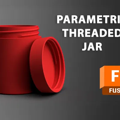 Tạo Lọ Theo Thông Số (Autodesk Fusion)