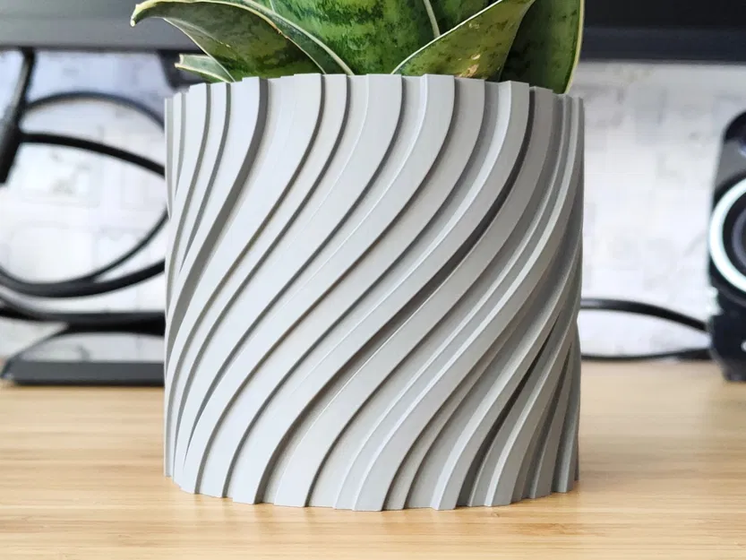 Chậu Hoa "Flow" và Chậu Cây - Thiết kế "Vase Mode" - Image 1