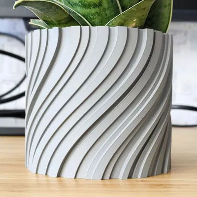 Chậu Hoa "Flow" và Chậu Cây - Thiết kế "Vase Mode"