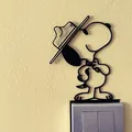 Trang Trí Ổ Cắm/Công Tắc Snoopy – Mẫu In 3D 28 - Thumbnail 1