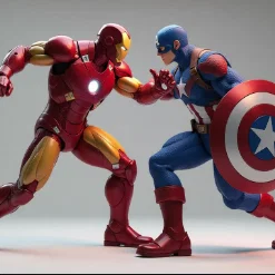 IRONMAN ĐẤU VỚI CAPTAIN AMERICA