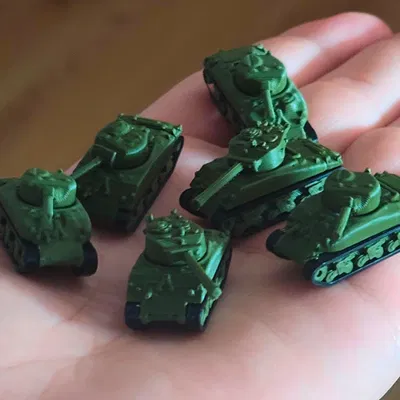 Mô hình xe tăng M4 Sherman của Mỹ thời Thế chiến II