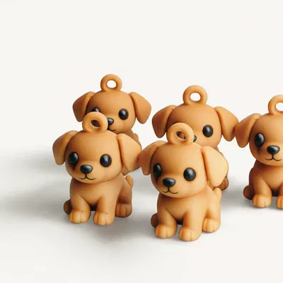 Mô hình Cún Con Dễ Thương Dễ In 3D