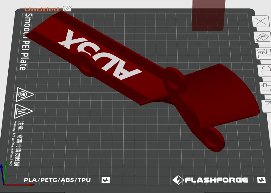 Ống Hứng Chất Thải Bên Hông FlashForge AD5X - Image 3