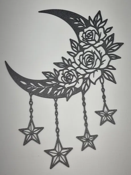 Sự kết hợp tinh tế giữa trăng và hoa - Image 4