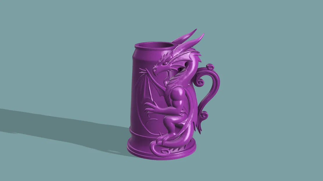 Giá Đỡ Lon Hình Rồng Huyền Thoại - Image 2