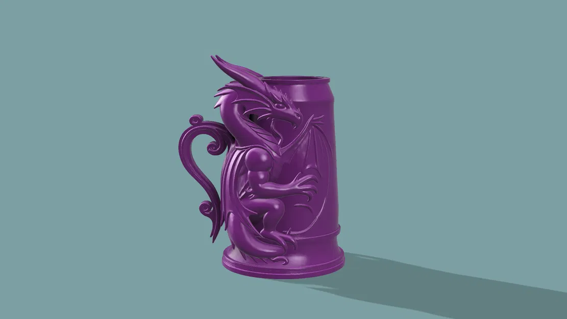 Giá Đỡ Lon Hình Rồng Huyền Thoại - Image 3