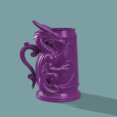 Giá Đỡ Lon Hình Rồng Huyền Thoại