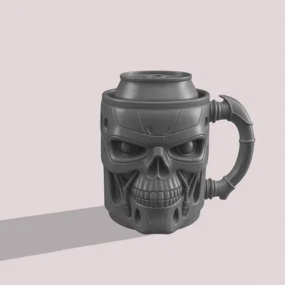 Giá Đỡ Lon Hình Đầu Lâu T-800